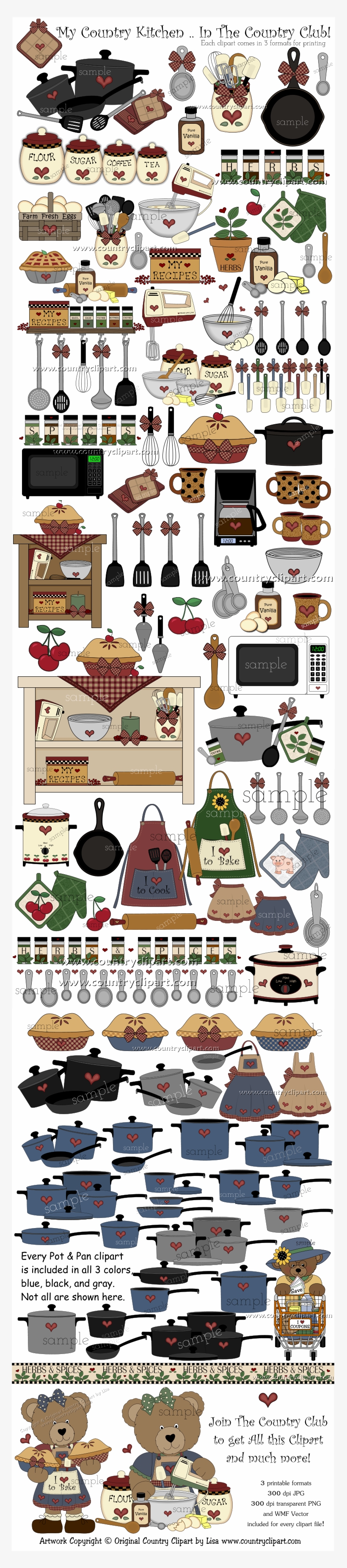 50 Off Cooking Clipart Baking Clipart Holiday By Withenvypaper - Graphics For Kitchen, transparent png download