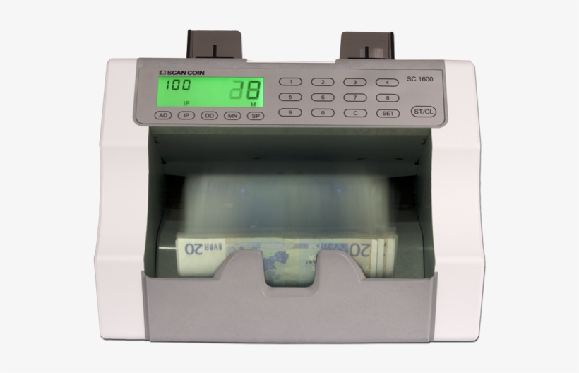 Note Counter Sc1600 - Printer, transparent png download