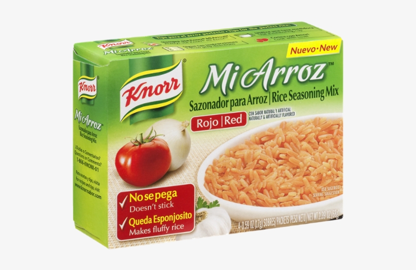 Download Knorr Mi Arroz Red Rice Seasoning Mix - 2.39 Oz - HD ...
