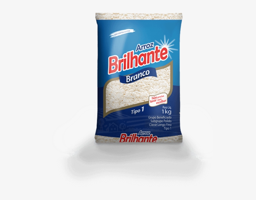 Produtos - Arroz Brilhante Png, transparent png download