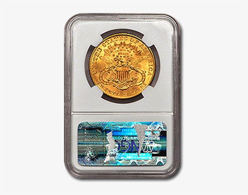 Picture Of 1907s $20 Gold Liberty Double Eagle Coin - Double Eagle, transparent png download