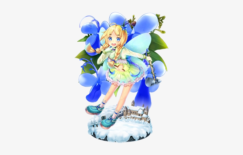Base - ブルー エルフィン 花 騎士, transparent png download