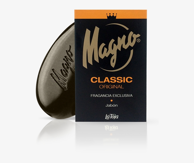 El Clásico Jabón Negro Con Espuma Blanca Y Perfume - Magno Soap 4.4 Oz.125gr. 10 Bars, transparent png download