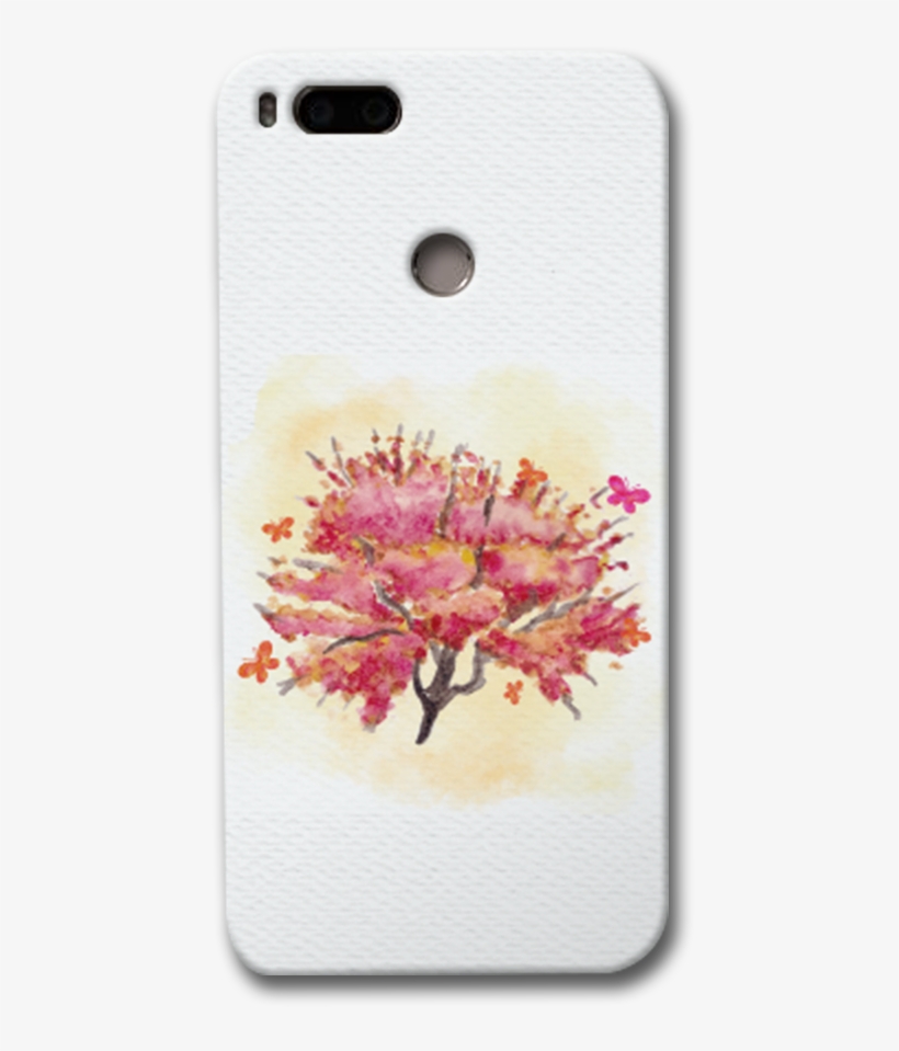 Butterfly Bush Redmi Mi A1 Case - Zinnia, transparent png download