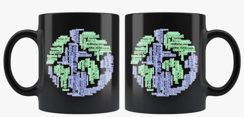 World Of Oils 11oz Black Mug - Mug, transparent png download