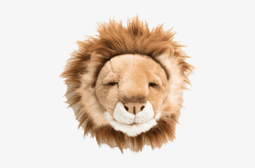 Cabeca De Pelucia Leao, transparent png download