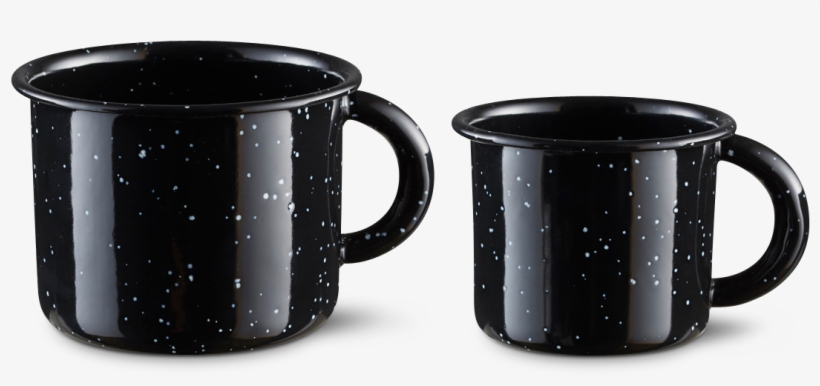Black Mug White Stain - Mug, transparent png download