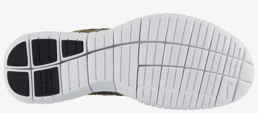 Nike Free Flyknit Chukka Tarp Green/seaweed Gold Lead - Nike Free Flyknit Chukka (tarp Green/black-seaweed-gold, transparent png download