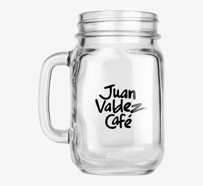 Glass Mason Mug - Juan Valdez Compostable Single Serve Coffee Pods, Santander,, transparent png download