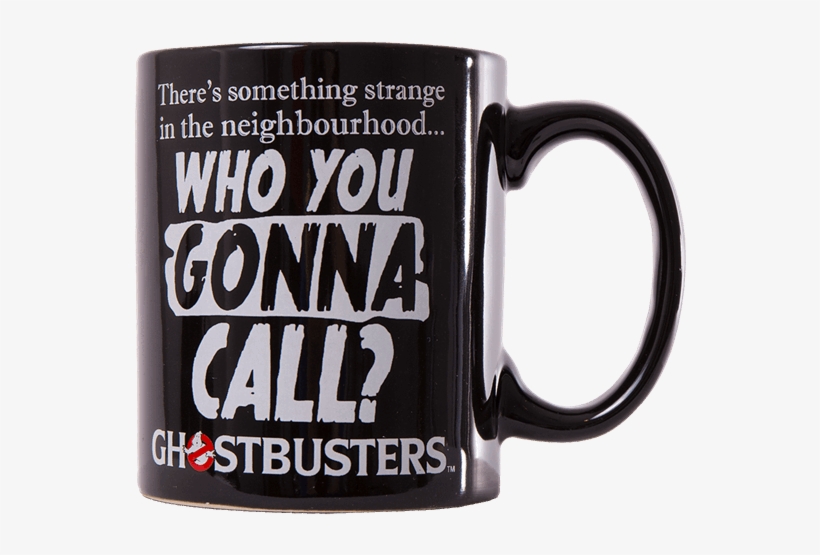 Ghostbusters 330ml Black Coffee Mug, transparent png download