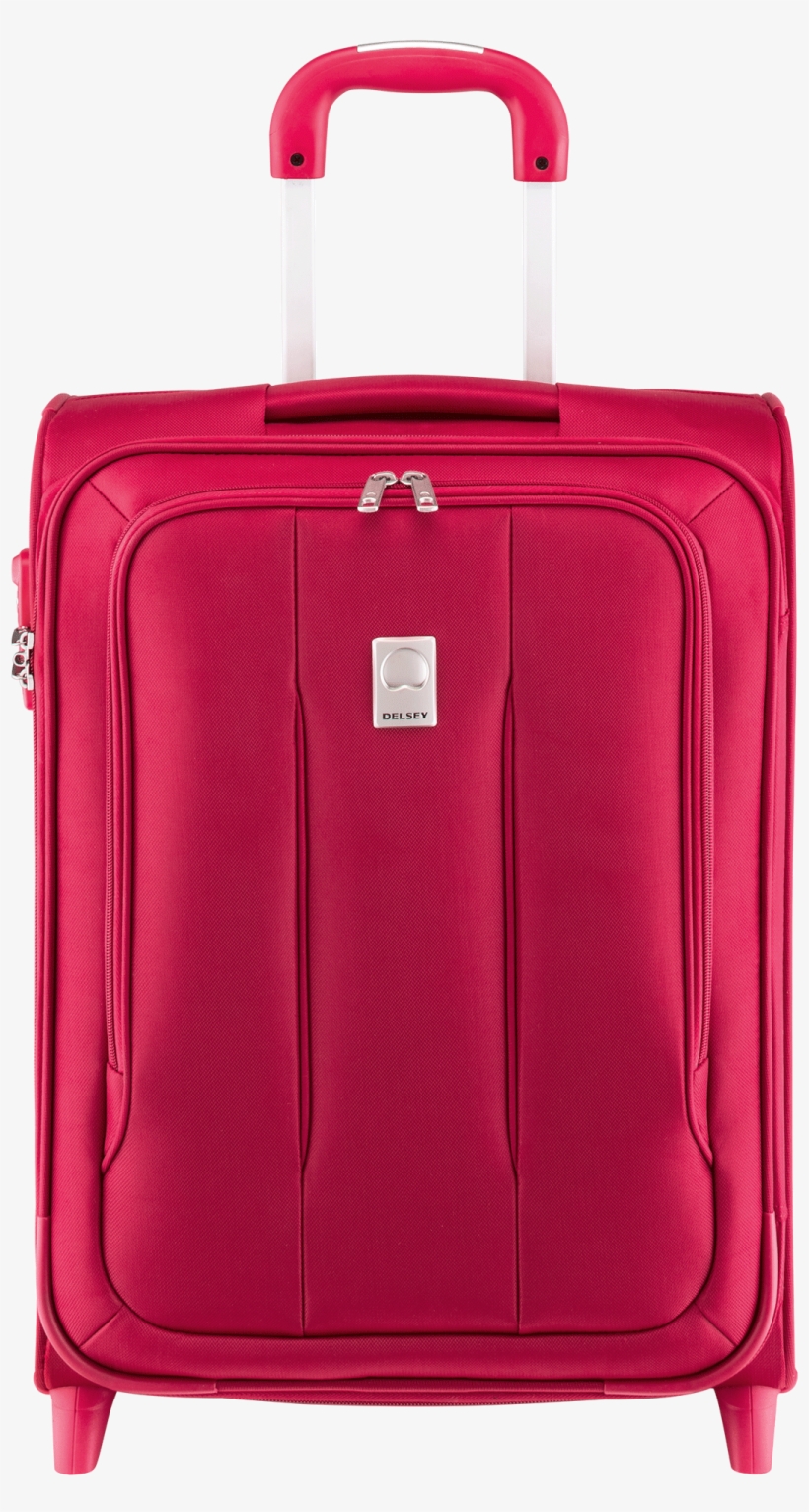 Maleta De Cabina Apta En Low Cost - Delsey Suitcase, 40 Cm, 42 L, Red, transparent png download