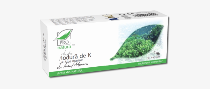 Phyto Iodide K & Seaweed X 30/60 Caps - Capsule, transparent png download