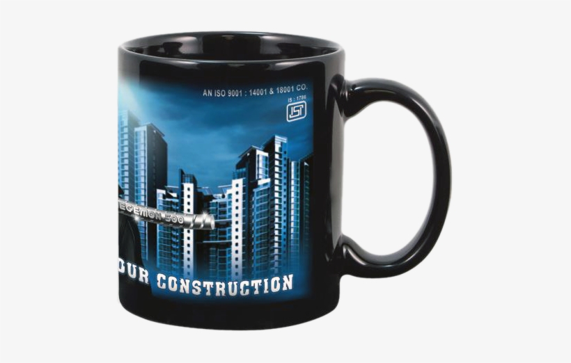 Black Mug Printed - Numo Creative Mugs - Black, Standard Color Ceramic, transparent png download