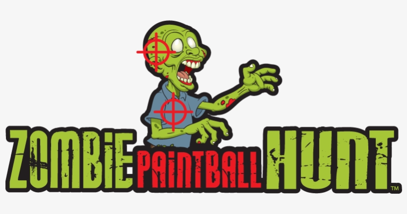 Zombie Paintball - Zombie, transparent png download