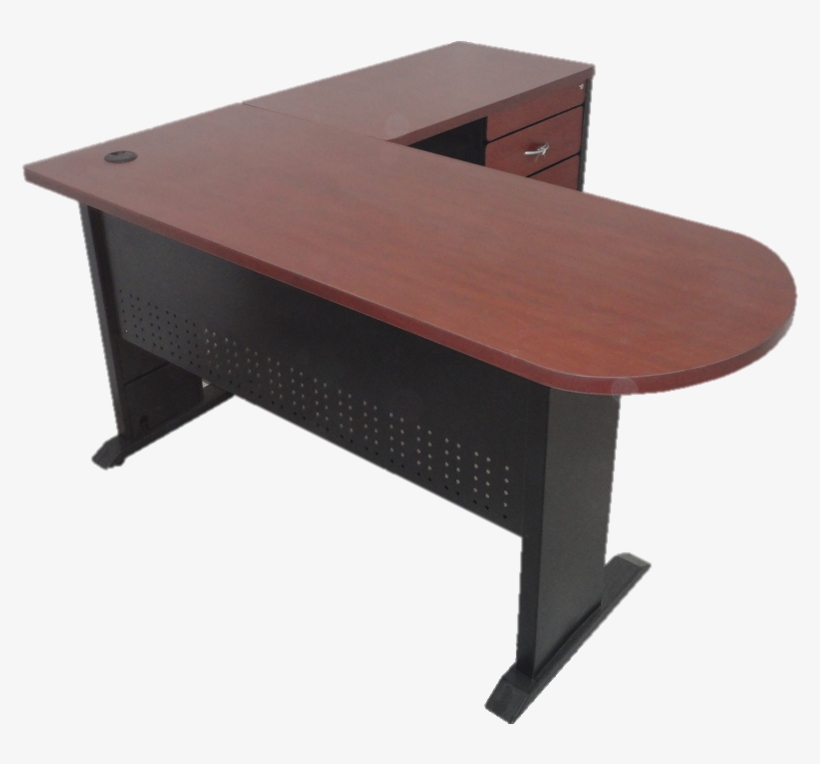 Escritorio De Oficina Png - Escritorio Secretarial De Madera, transparent png download