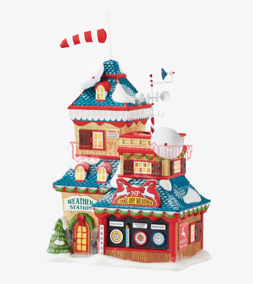 North Pole Weather Station - North Pole Weather Station And Accessory Set - Department, transparent png download