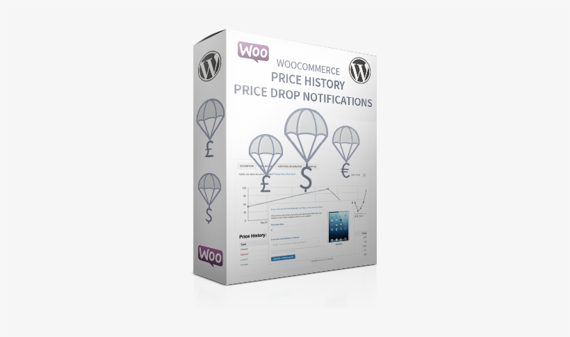Woocommerce Price History Price Drop Notifications, transparent png download