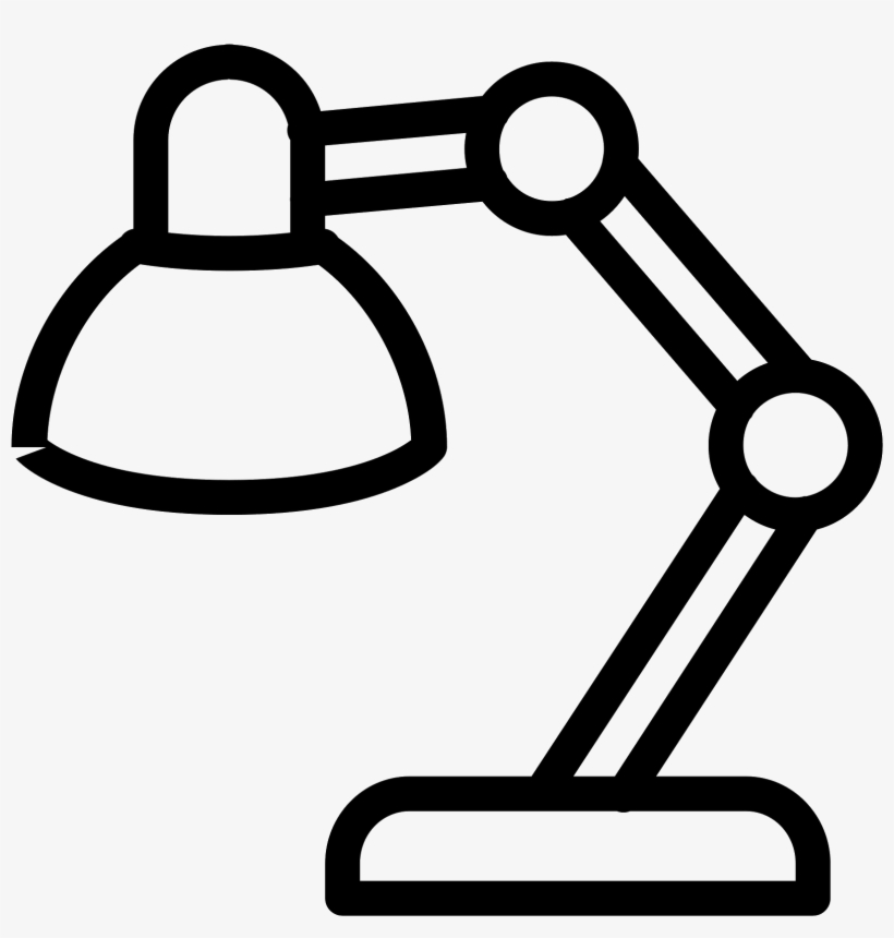 Lámpara De Escritorio Icon, transparent png download