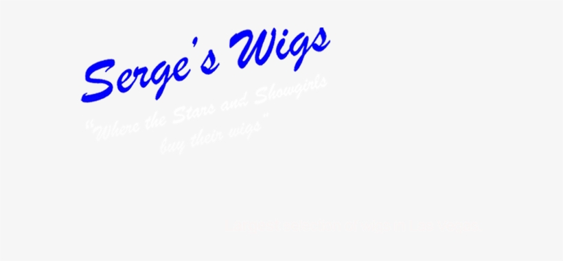Serge's Wigs, transparent png download
