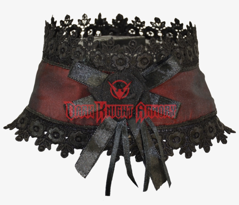 "gothic Lace Choker", transparent png download