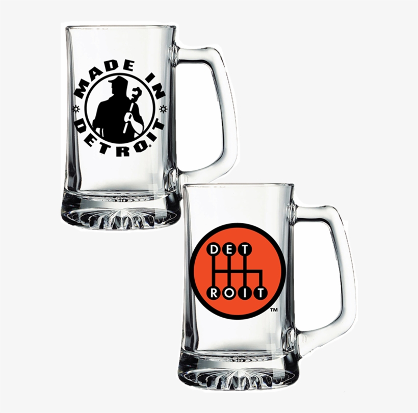 Senior 25oz Glass Stein - 6 Branded Beer Glasses - Sand Blasted Logo - Etched, transparent png download