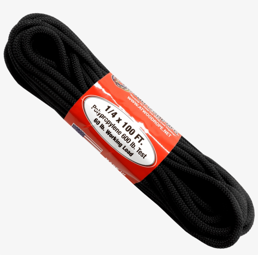 1/4 X 100ft - Rope, transparent png download