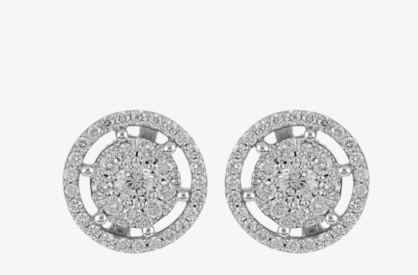 Cero Diamond Stud Earrings - Earring, transparent png download