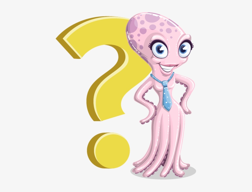Octopus-character - Female Octopus, transparent png download