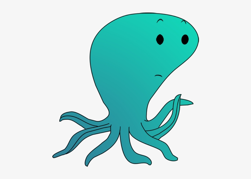 Octopus Clipart Cool Cartoon - Octopus, transparent png download