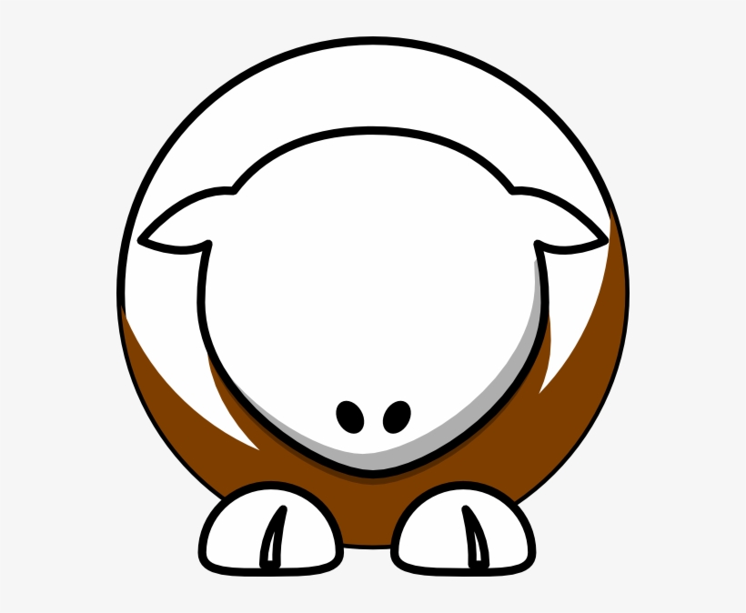 White On Brown No Eyeballs Svg Clip Arts 564 X 594, transparent png download