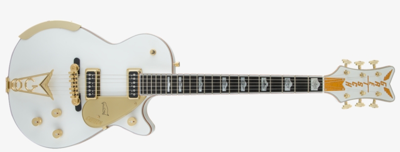 G6134 White Penguin™, Ebony Fingerboard, White - Albert Hammond Jr Signature Guitar, transparent png download