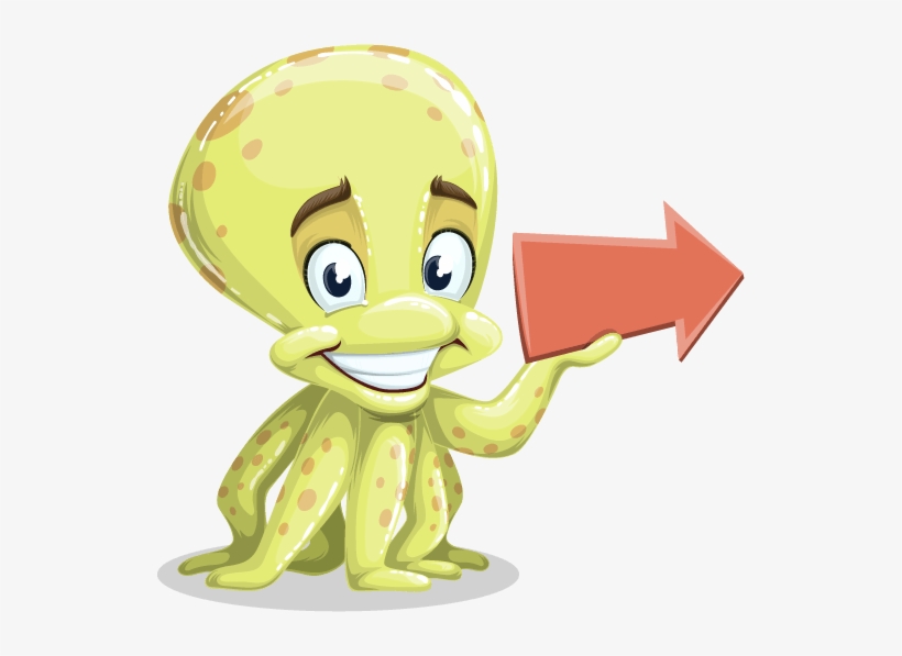Vector-octopus - Octopus, transparent png download