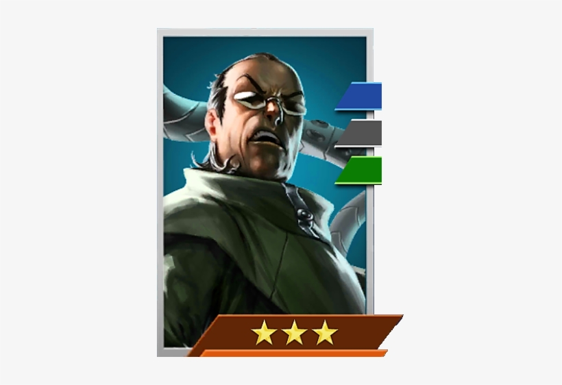 Enemy Doctor Octopus - Green Goblin Marvel Puzzle Quest Art, transparent png download