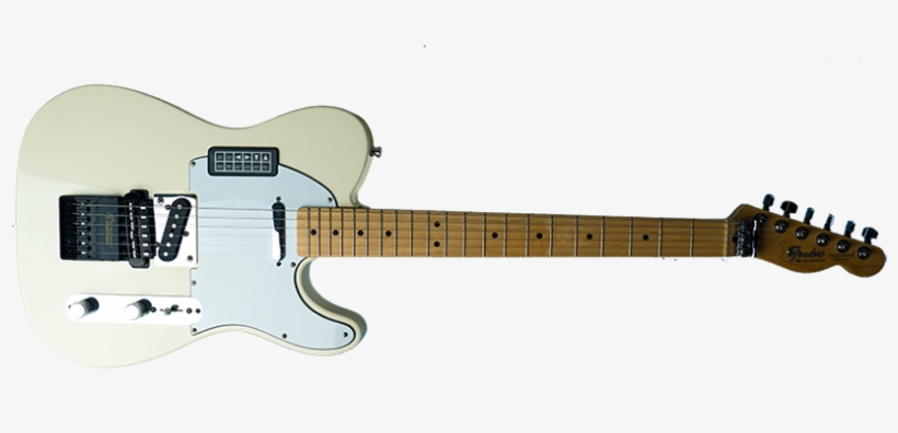 White And Chrome Series Mexican Standard Telecaster® - Edgy Guitar, transparent png download