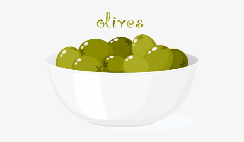 Bowl Of Olives Clipart Bowl Olive Clip Art - Clip Art, transparent png download