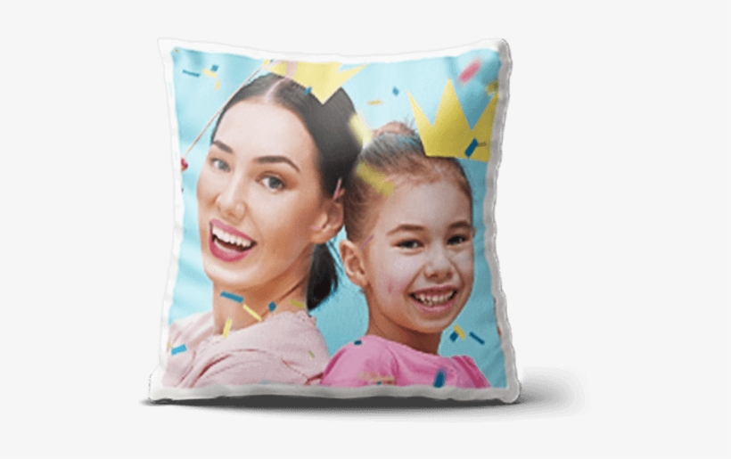 Your Photo On Cushion Cover - Cushion, transparent png download