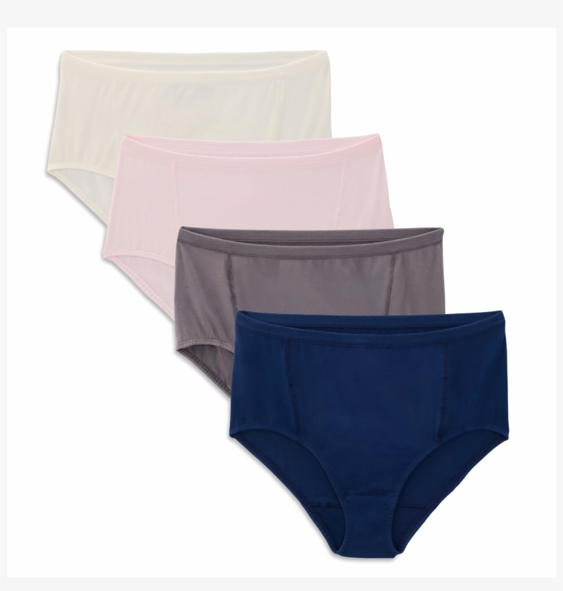 Images - Fruit Of The Loom Women's Breathable Cotton-mesh Brief, transparent png download