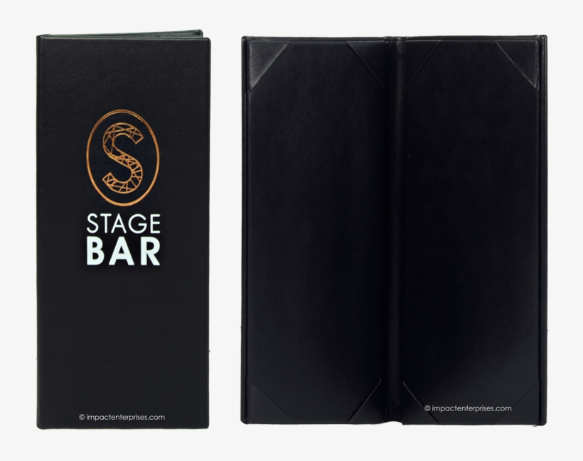 Leather Drink Menu, Stage Bar - Menu, transparent png download