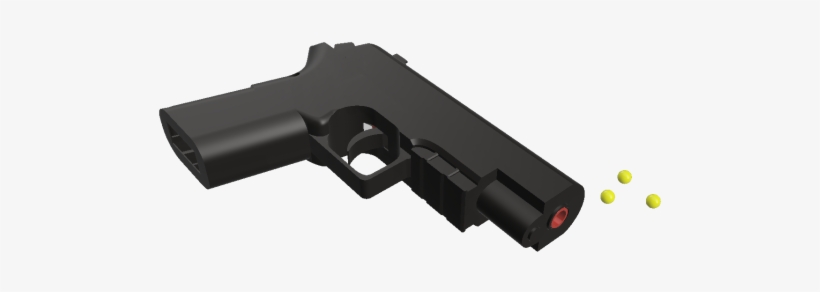 Bebe Toy Gun2 - Firearm, transparent png download