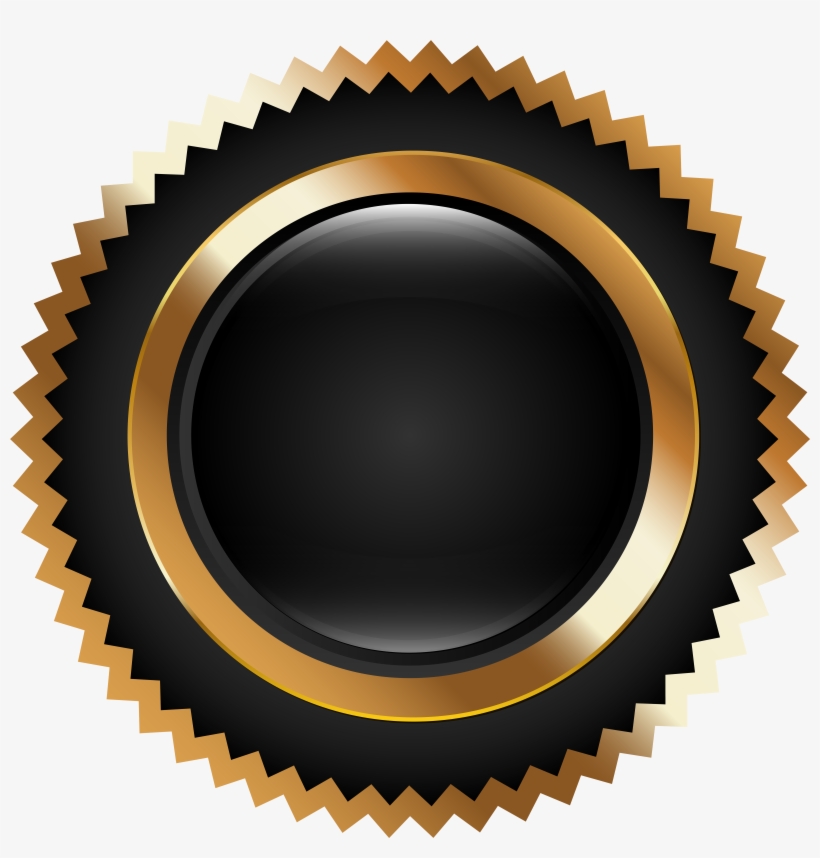 Black And Gold Png, transparent png download