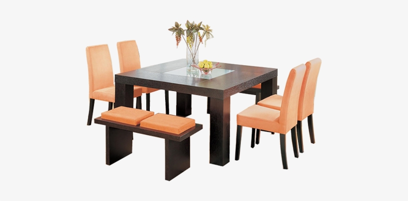 De Muebles De Calidad - 8 Seater Square Dining Table, transparent png download