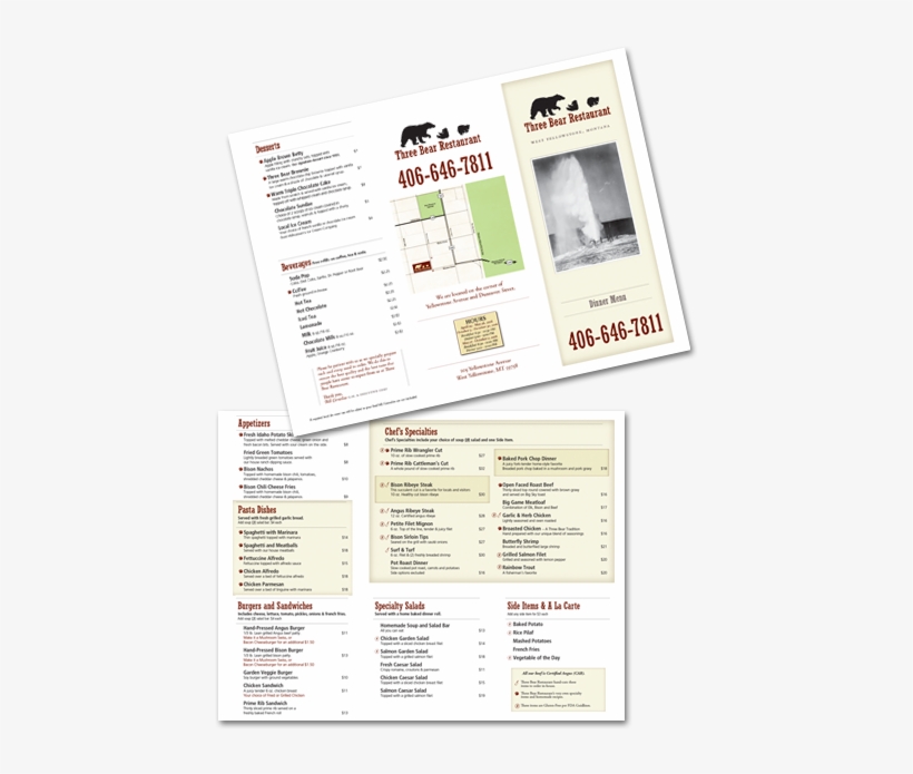 Click Here To View A Pdf Of Our Dinner Menu - Dinner, transparent png download