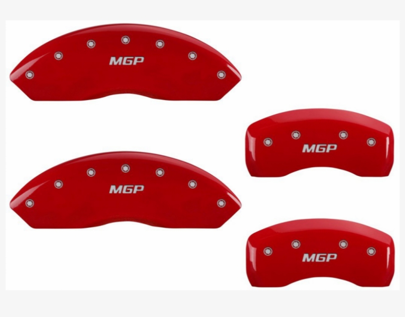 Brake Caliper Covers - Mgp Caliper Covers 10006fmgpbk - Silver Front Mgp Engraved, transparent png download