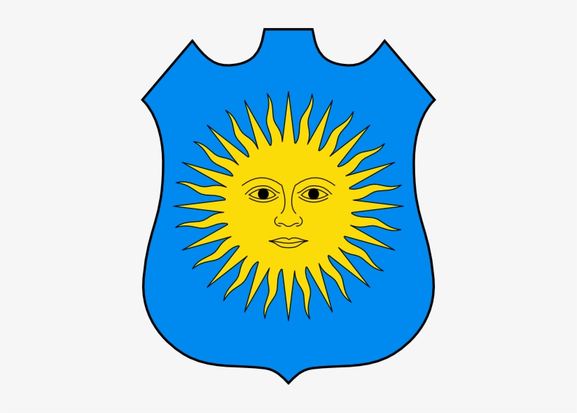 De Azur, Un Sol De Treinta Y Dos Rayos De Oro - Heraldica Sol, transparent png download