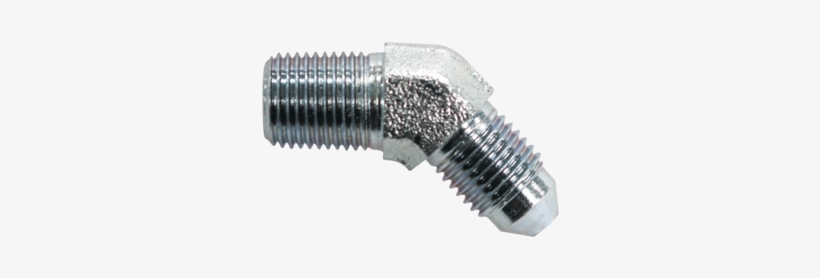 Caliper Fitting Steel 45 Degree 3 An To 1/8" Male, transparent png download