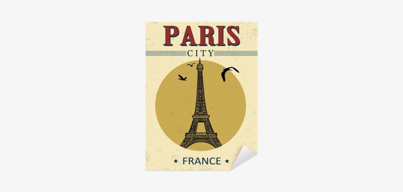 Vinilo Pixerstick Torre De La Torre Eiffel De París - Art Print: Radubalint's Eiffel Tower Tower From Paris, transparent png download