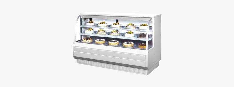 Turbo Air Tcgb 72co R N 72 1/2" Curved Glass Dual Dry/refrigerated - Turbo Air Bakery Case, Refrigerated 72" - Tcgb-72-2-w, transparent png download