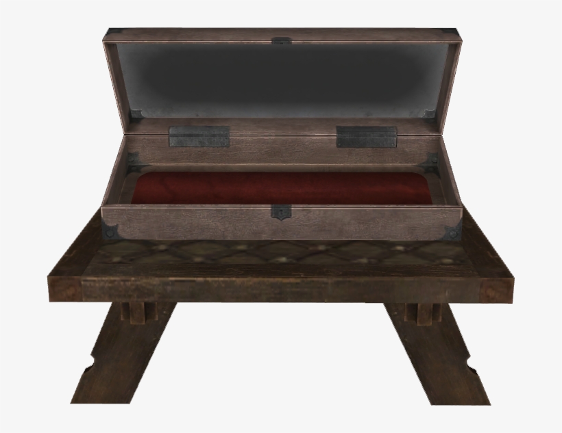 Lowtablewdisplaycase01 - Bench, transparent png download