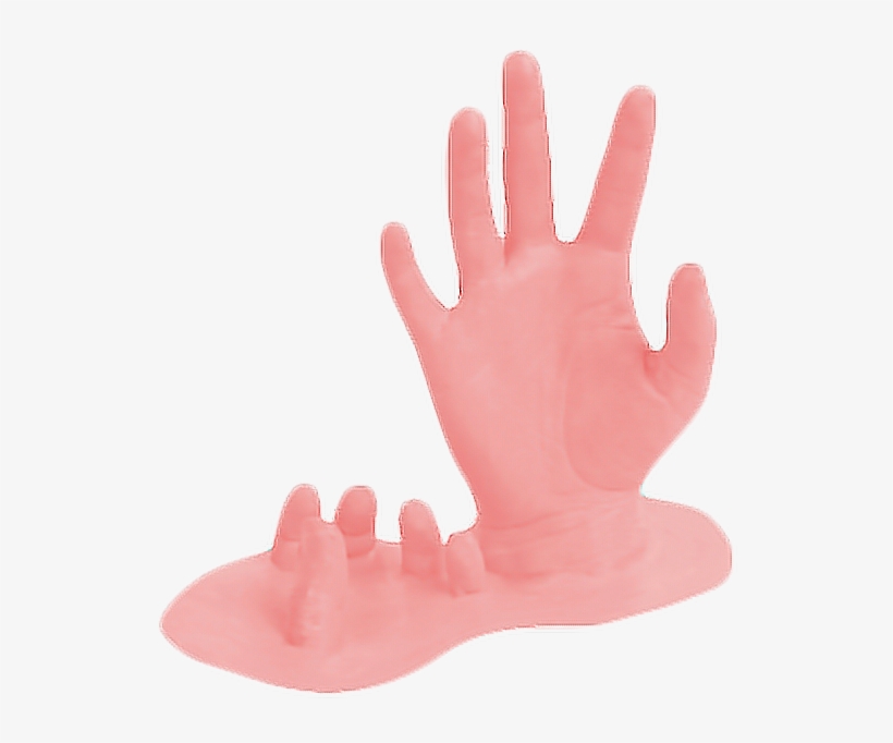 Baby Babyhands Doll Creepy Melting Cute Kawaii Tumblr - Melting Hands, transparent png download