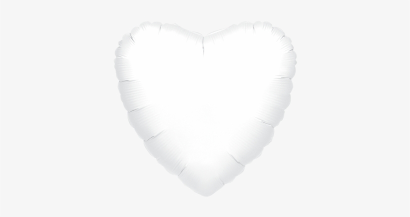 Corazon Blanco 18 Pulgadas Globo Metálico - Lovel S.r.o., transparent png download